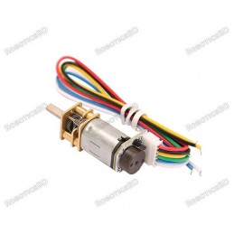 N20 12V 140RPM Micro Metal Gear Motor With Encoder Robotics Bangladesh
