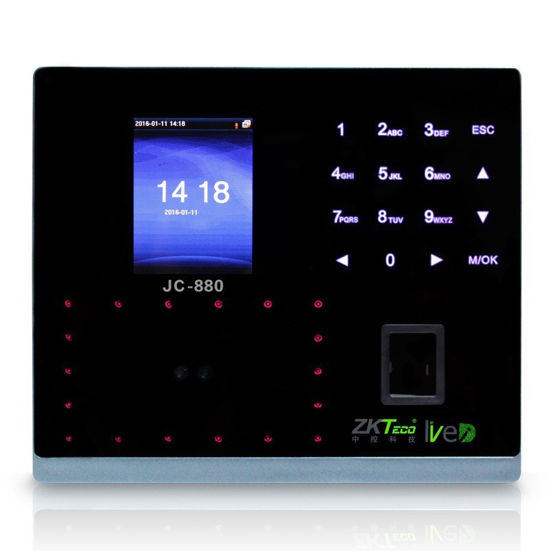 ZKTeco JC-880 Face Recognition Attendance Machine Robotics Bangladesh