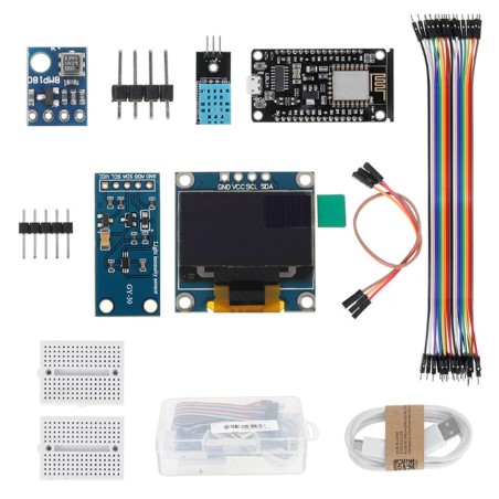 ESP8266 Weather Station IOT Kit Robotics Bangladesh