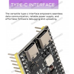 ESP32 S3-WROOM-1 Dual Type-C USB N16R8 Micropython Board Robotics Bangladesh