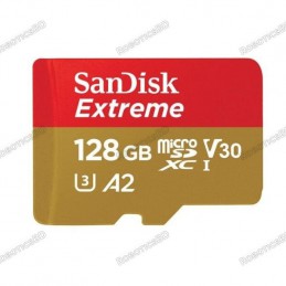 SanDisk Extreme 128GB 190mbps microSDXC UHS-I Memory Card Robotics Bangladesh