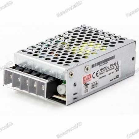 RS-25-5 Mean Well 25W 5V 5A Switching SMPS Power Supply Robotics Bangladesh