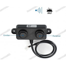 A0221AU / A02YYUW Waterproof Ultrasonic Distance Sensor (3~450cm, UART, IP67) Robotics Bangladesh
