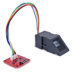 Open Smart Optical UART Serial Fingerprint Recognition Sensor Module with Adapter for Arduino Robotics Bangladesh