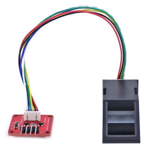 Open Smart Optical UART Serial Fingerprint Recognition Sensor Module with Adapter for Arduino Robotics Bangladesh