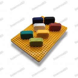 Lego Style Mini Tie-point Breadboard Solderless Prototype Test Board Robotics Bangladesh