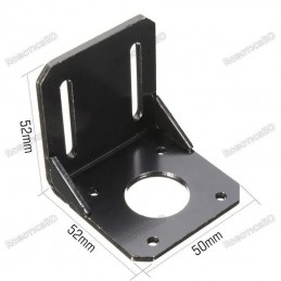 Steel L-Bracket for NEMA 17 Stepper Motors Robotics Bangladesh