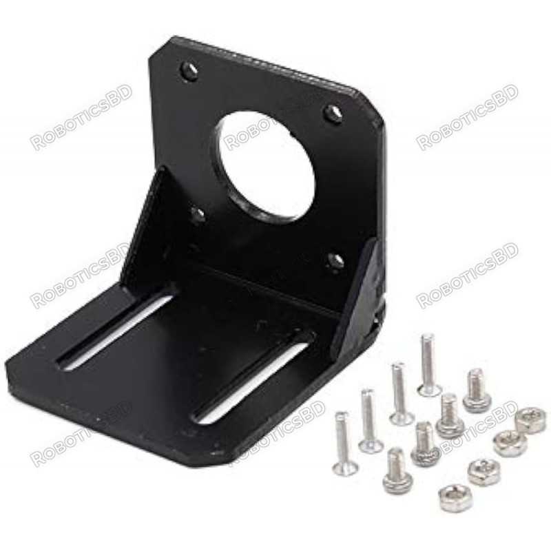 Steel L-Bracket for NEMA 17 Stepper Motors Robotics Bangladesh Steel L-Bracket for NEMA 17 Stepper Motors Robotics Bangladesh