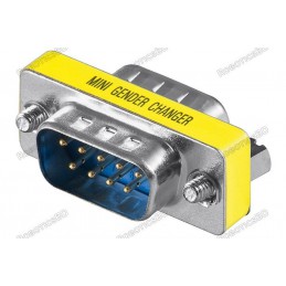 Gender Changer D-Sub 9-Pin Male to Male Adapter Robotics Bangladesh