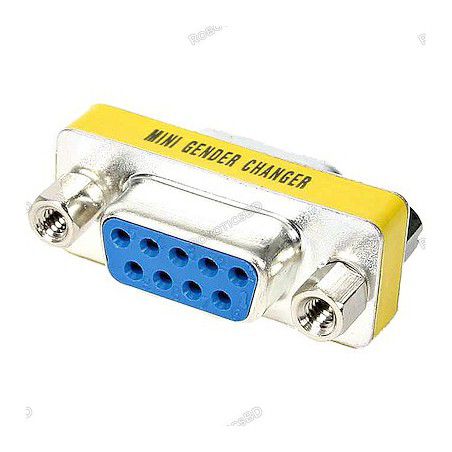 Gender Changer D-Sub 9-Pin Female to Female Adapter Robotics Bangladesh