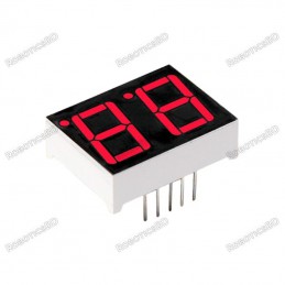 0.56 Inch 2 Digit 7 Segment Red Common Anode Display Robotics Bangladesh