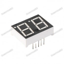 0.56 Inch 2 Digit 7 Segment Red Common Anode Display Robotics Bangladesh