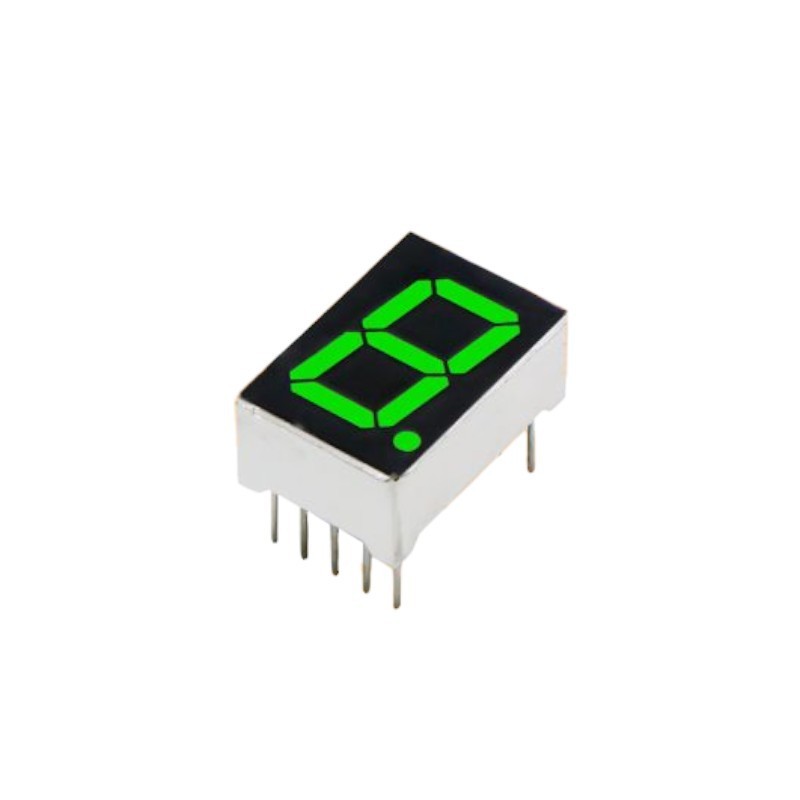 0.56 Inch 1 Digit 7 Segment Green Common Cathode Display Robotics Bangladesh