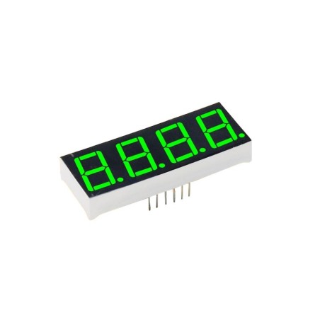 0.56 Inch 4 Digit 7 Segment Green Common Cathode Display Robotics Bangladesh