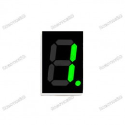 0.56 Inch 1 Digit 7 Segment Green Common Anode Display Robotics Bangladesh