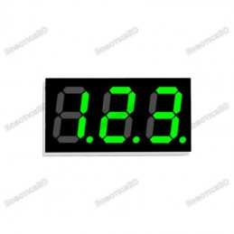 0.56 Inch 3 Digit 7 Segment Green Common Anode Display Robotics Bangladesh
