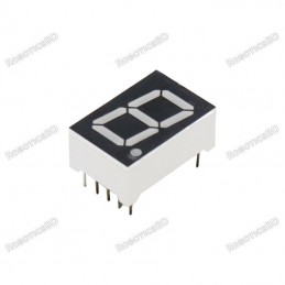 0.56 Inch 1 Digit 7 Segment Red Common Cathode Display Robotics Bangladesh