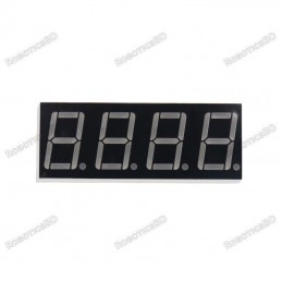 0.56 Inch 4 Digit 7 Segment Red Common Cathode Display Robotics Bangladesh
