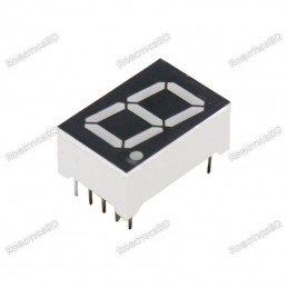 0.8 Inch 1 Digit 7 Segment Red Common Anode Display Robotics Bangladesh