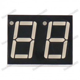 1 Inch 2 Digit 7 Segment Red Common Anode Display Robotics Bangladesh