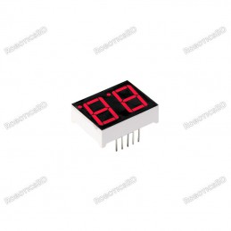 0.39 Inch 2 Digit 7 Segment Red Common Anode Display Robotics Bangladesh