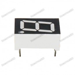 1 Inch 1 Digit 7 Segment Red Common Anode Display Robotics Bangladesh