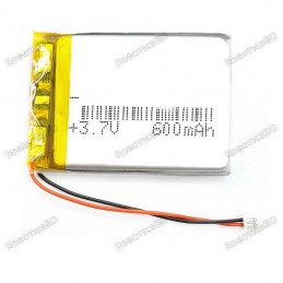 Lithium Ion Battery - 600 mAh 3.