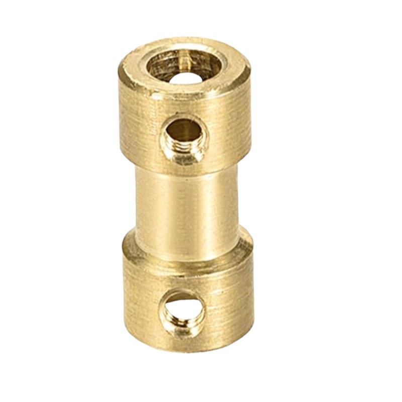 5mm to 6mm Bore Rigid Copper Shaft Coupler Robotics Bangladesh