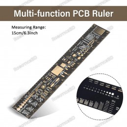 15cm - 6inch Multifunctional PCB Ruler Robotics Bangladesh