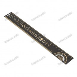 25cm - 8inch Multifunctional PCB Ruler Robotics Bangladesh