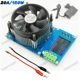 DTL150 4-WIRE Battery Capacity Tester Electronic Load Power Tester Discharge Meter 150W 20A Robotics Bangladesh