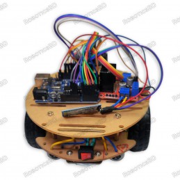 SteerEase Line Following & Obstacle Avoidance Robot - Plug and Play Robotics Bangladesh