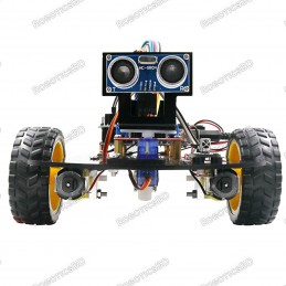 SteerEase Obstacle Avoiding Robot - Plug and Play Robotics Bangladesh