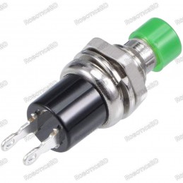 7mm Thread 2 Pin Metal Self-Locking Switch - Green Robotics Bangladesh