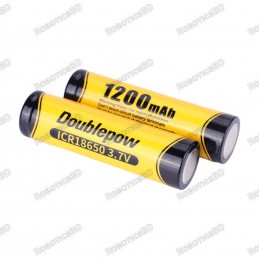 Doublepow 18650 3.7V 1200mAh True Capacity Battery Robotics Bangladesh