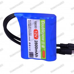 18650 12V 2800mAH Battery Pack Robotics Bangladesh