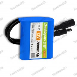 18650 12V 2800mAH Battery Pack Robotics Bangladesh