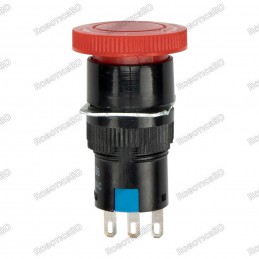 16mm Emergency Stop Push Button - AB6-V Robotics Bangladesh