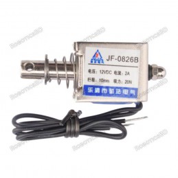 JF-0826B 12V Push Pull Solenoid Robotics Bangladesh