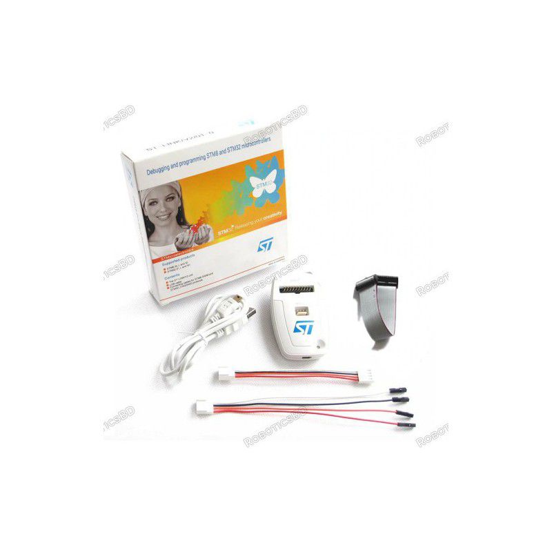 ST-LINK/V2 CN In-Circuit Debugger/Programmer for STM8 and STM32 Robotics Bangladesh ST-LINK/V2 CN In-Circuit Debugger/Programmer for STM8 and STM32 Robotics Bangladesh