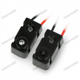 IR Beam Interruption Sensor - LED 3mm - 0-50 cm Robotics Bangladesh