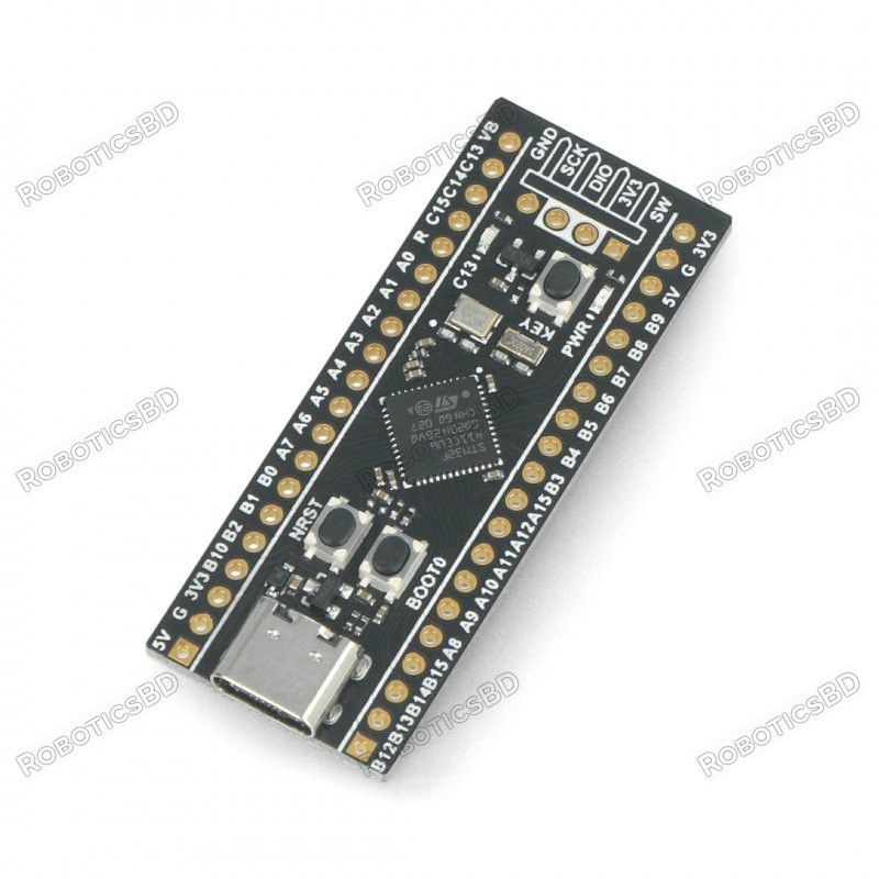 STM32F411CEU6 - BlackPill v3.1 Development Board WeAct Studio Robotics Bangladesh STM32F411CEU6 - BlackPill v3.1 Development Board WeAct Studio Robotics Bangladesh