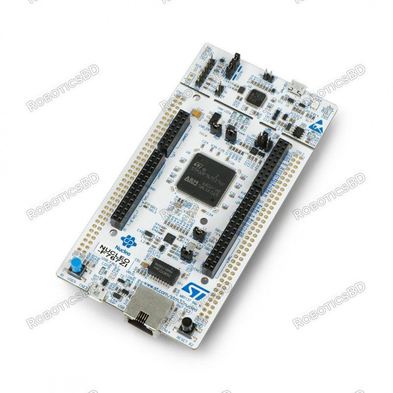 STM32 NUCLEO-F767ZI - STM32F767ZIT6 ARM Cortex M7 Development Board Robotics Bangladesh STM32 NUCLEO-F767ZI - STM32F767ZIT6 ARM Cortex M7 Development Board Robotics Bangladesh