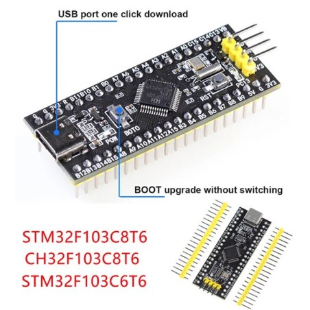 STM32F103C8T6 ARM STM32 Minimum System Development Board Module Robotics Bangladesh