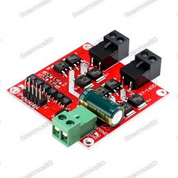 Dual DC Motor Drive Module Industrial Grade PWM Speed Control 7A/160W Robotics Bangladesh