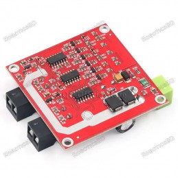 Dual DC Motor Drive Module Industrial Grade PWM Speed Control 7A/160W Robotics Bangladesh