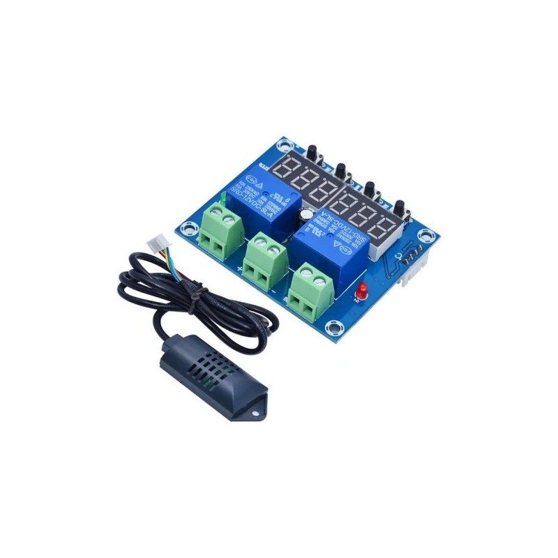 XH-M452 Temperature and Humidity Control Module with Digital Display Robotics Bangladesh
