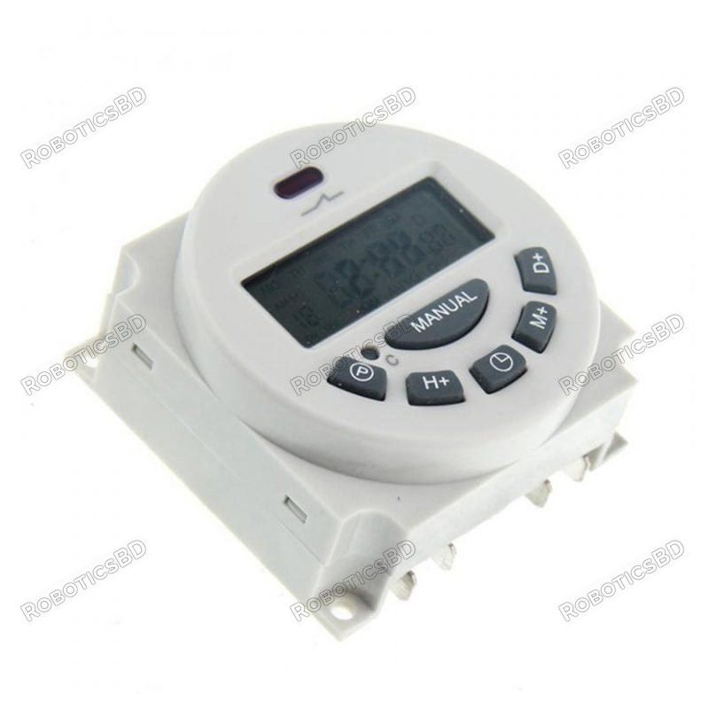 L701 Microcomputer AC 240 V LCD Digital Display Programmable Electronic Timer Switch Robotics Bangladesh L701 Microcomputer AC 240 V LCD Digital Display Programmable Electronic Timer Switch Robotics Bangladesh