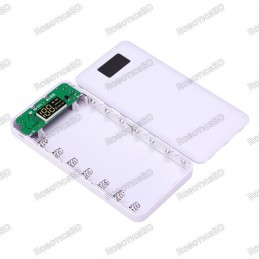 Power Bank Battery Case 18650 X 6 - Battery Charger Box Robotics Bangladesh