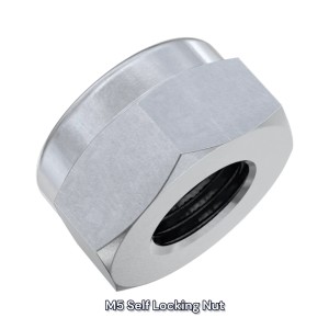M5 Hex Nylon Self Locking Nut Robotics Bangladesh